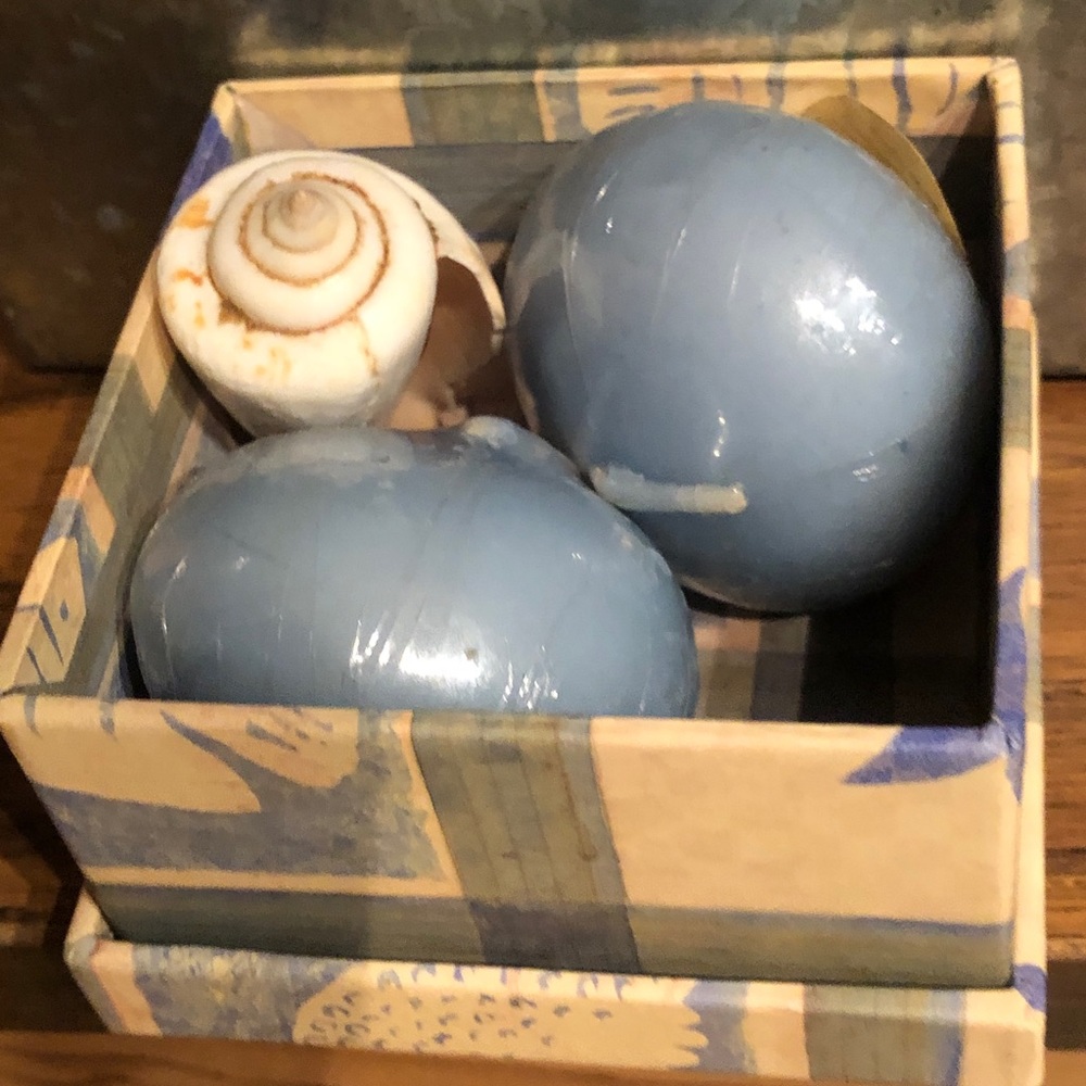 🟦SALE 5️⃣0️⃣% off🟦 
Candles Home Decor sea theme box NWOT